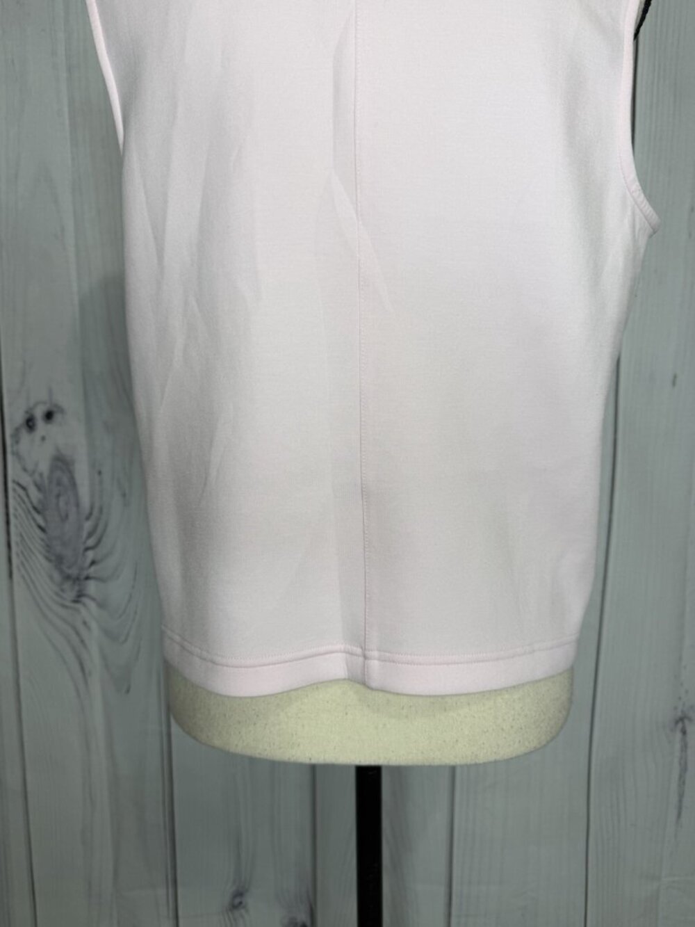 Spanx AirEssentials Mock Neck Tank Top Sz XL Light Pink Sleeveless Top 20377R - Picture 9 of 12